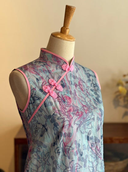 Sleeveless Qipao Top 13
