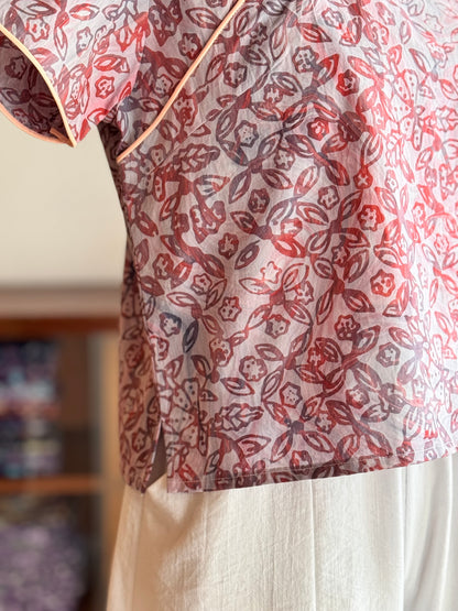 Pastel Qipao Top (Ombak Ganu) 12