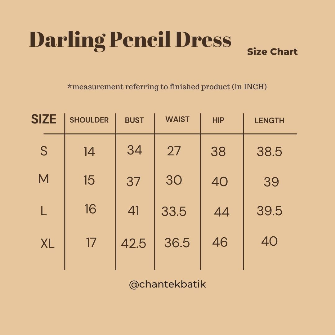 Darling Pencil Dress - 09