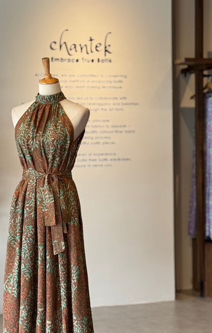 Maya Halter Neck Maxi Dress (Exclusive) - 12