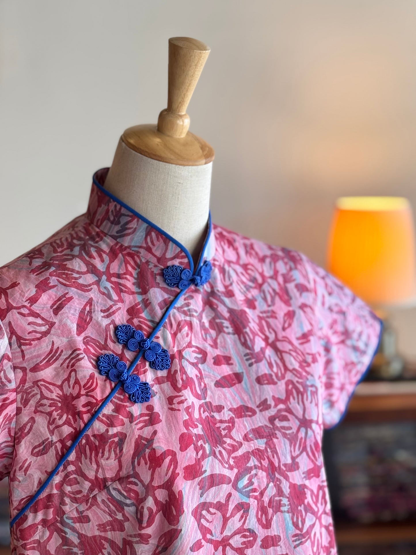 Pastel Qipao Top (Ombak Ganu) 07