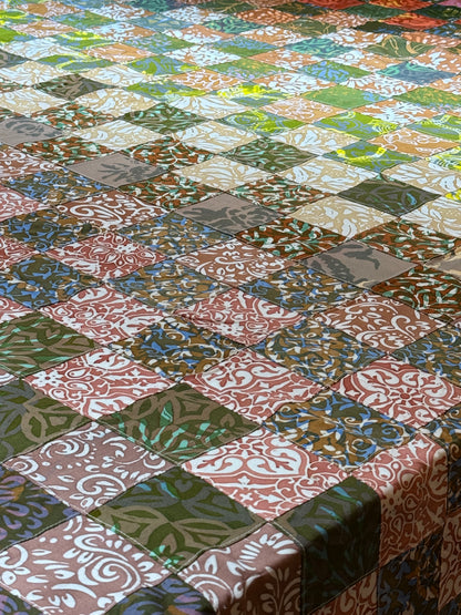 Patchwork Blanket (kain cotton viscose) - 64