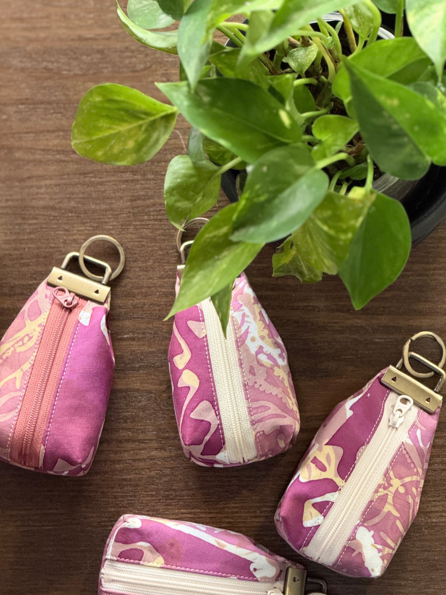 Batik Key-fob Pouch 06