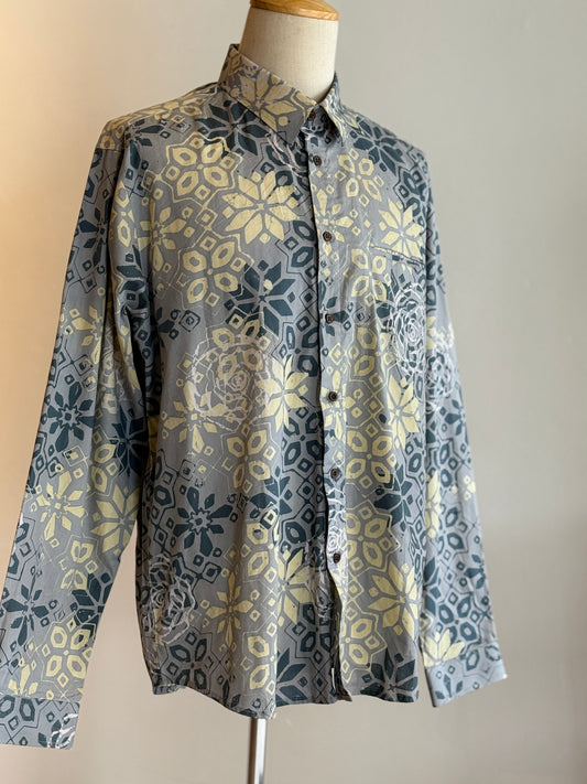 Men's Batik Shirt Long Sleeve Exclusive - 15