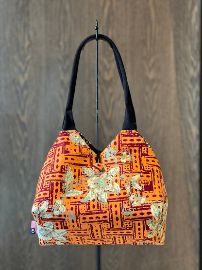 Julia Reversible Batik Handbag - 09
