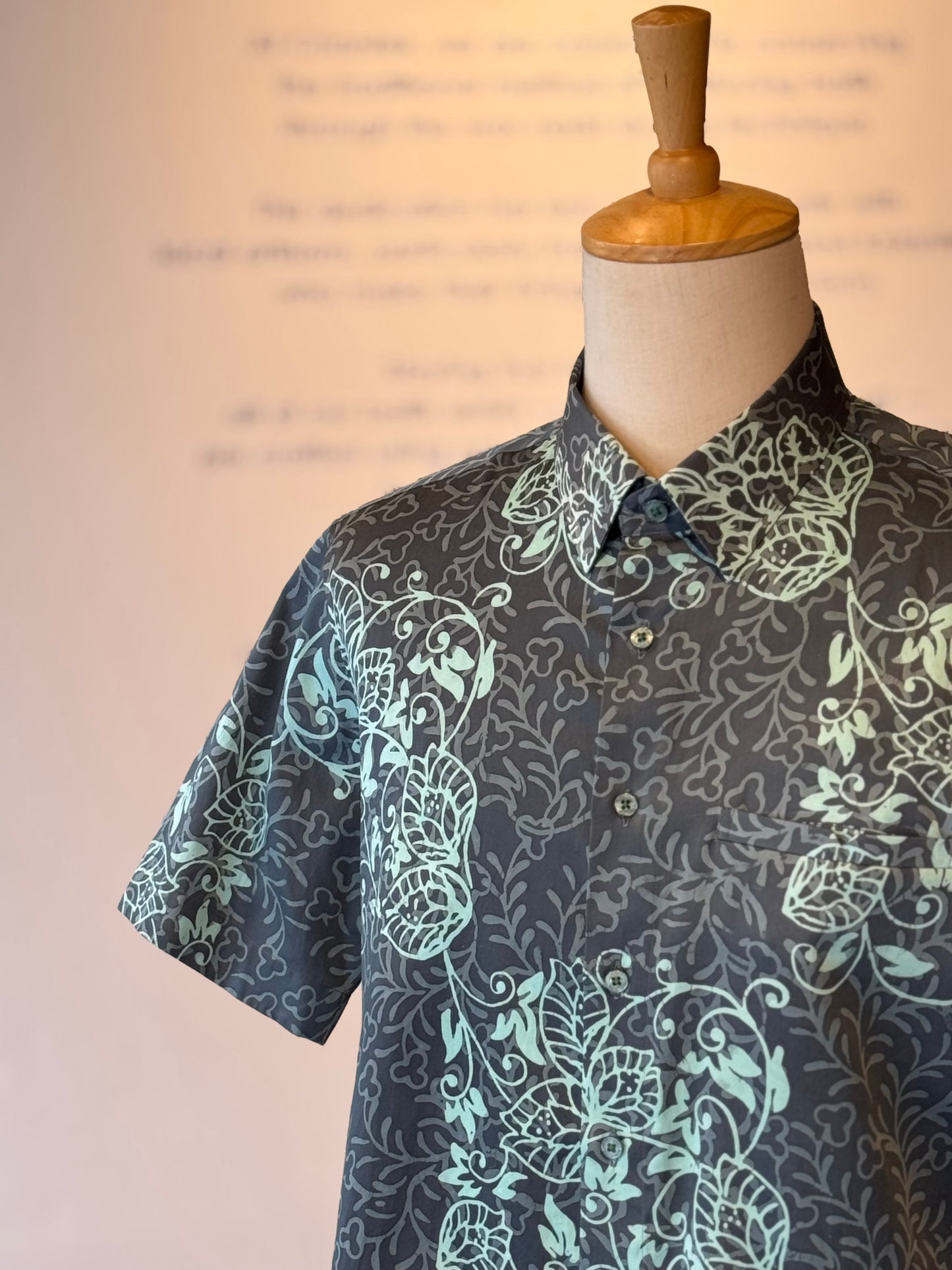 Men's Shirt Short Sleeve Classic Collar - Exclusive Satin 22