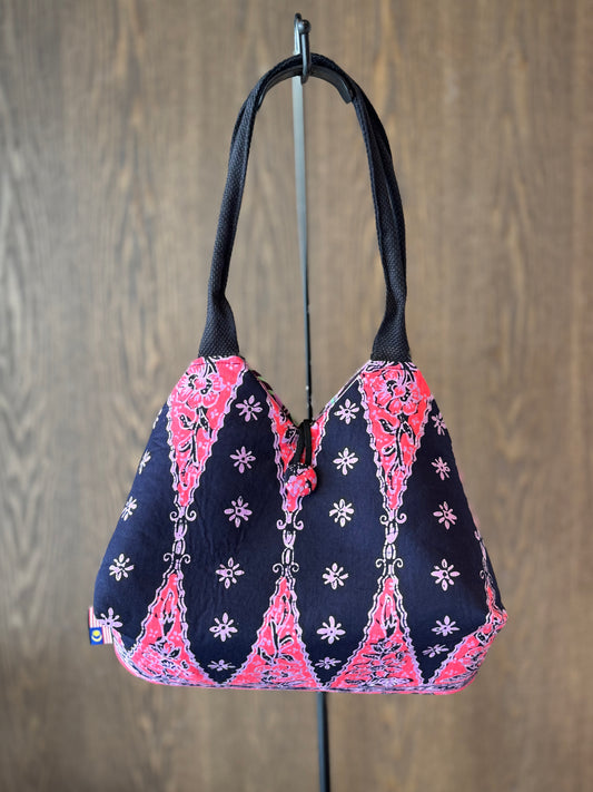 Julia Reversible Batik Handbag - 03