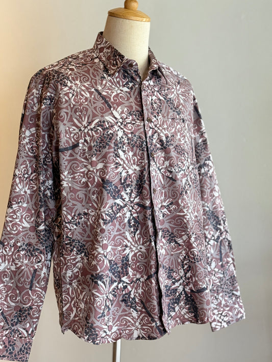 Men's Batik Shirt Long Sleeve Exclusive - 19