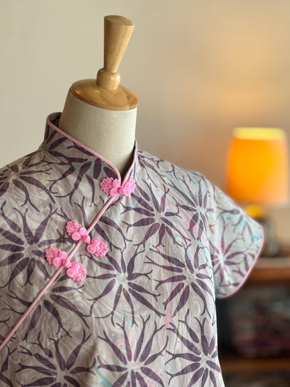 Pastel Qipao Top (Ombak Ganu) 03