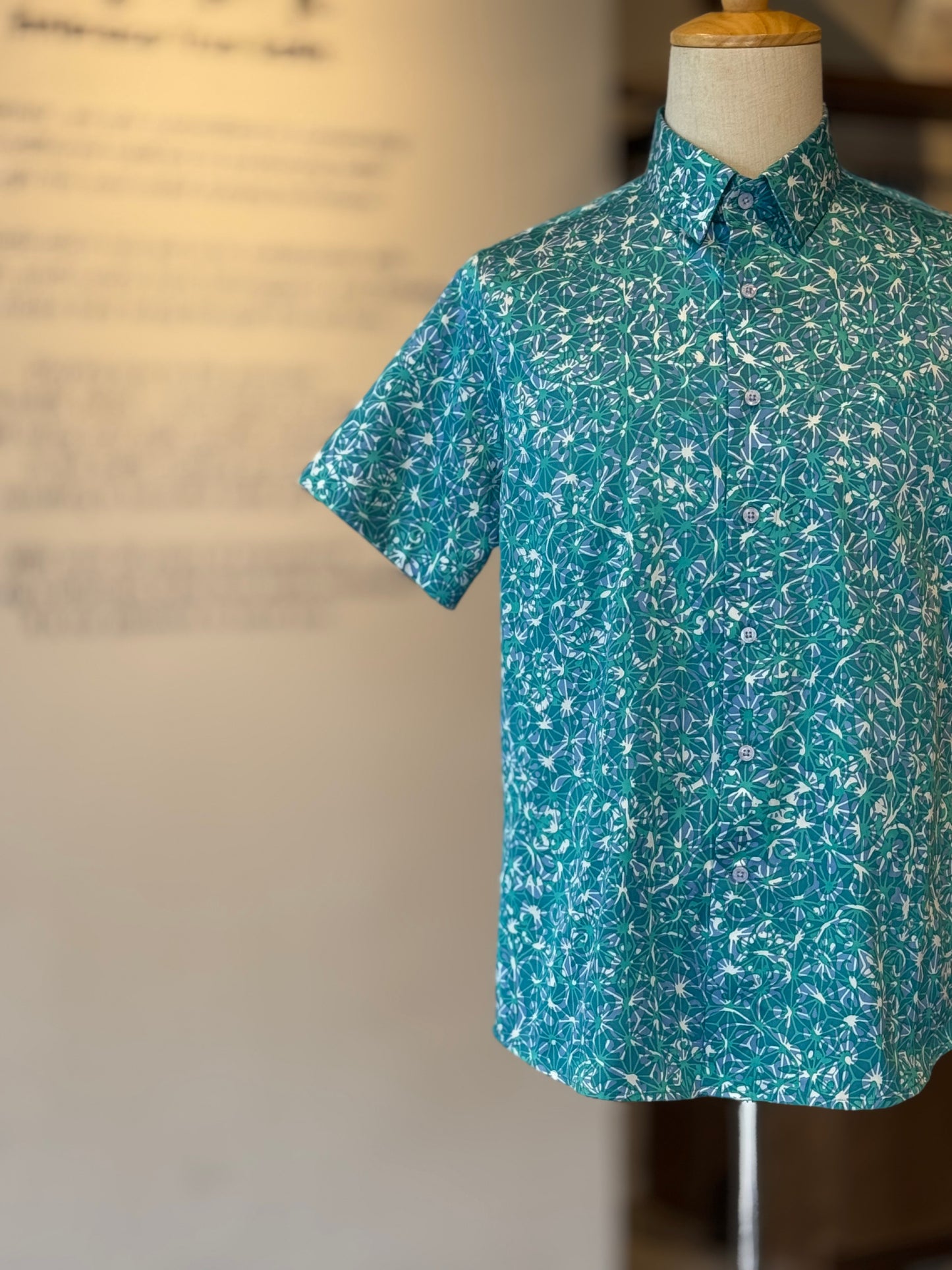 Men's Shirt Short Sleeve Classic Collar - Exclusive Satin 19