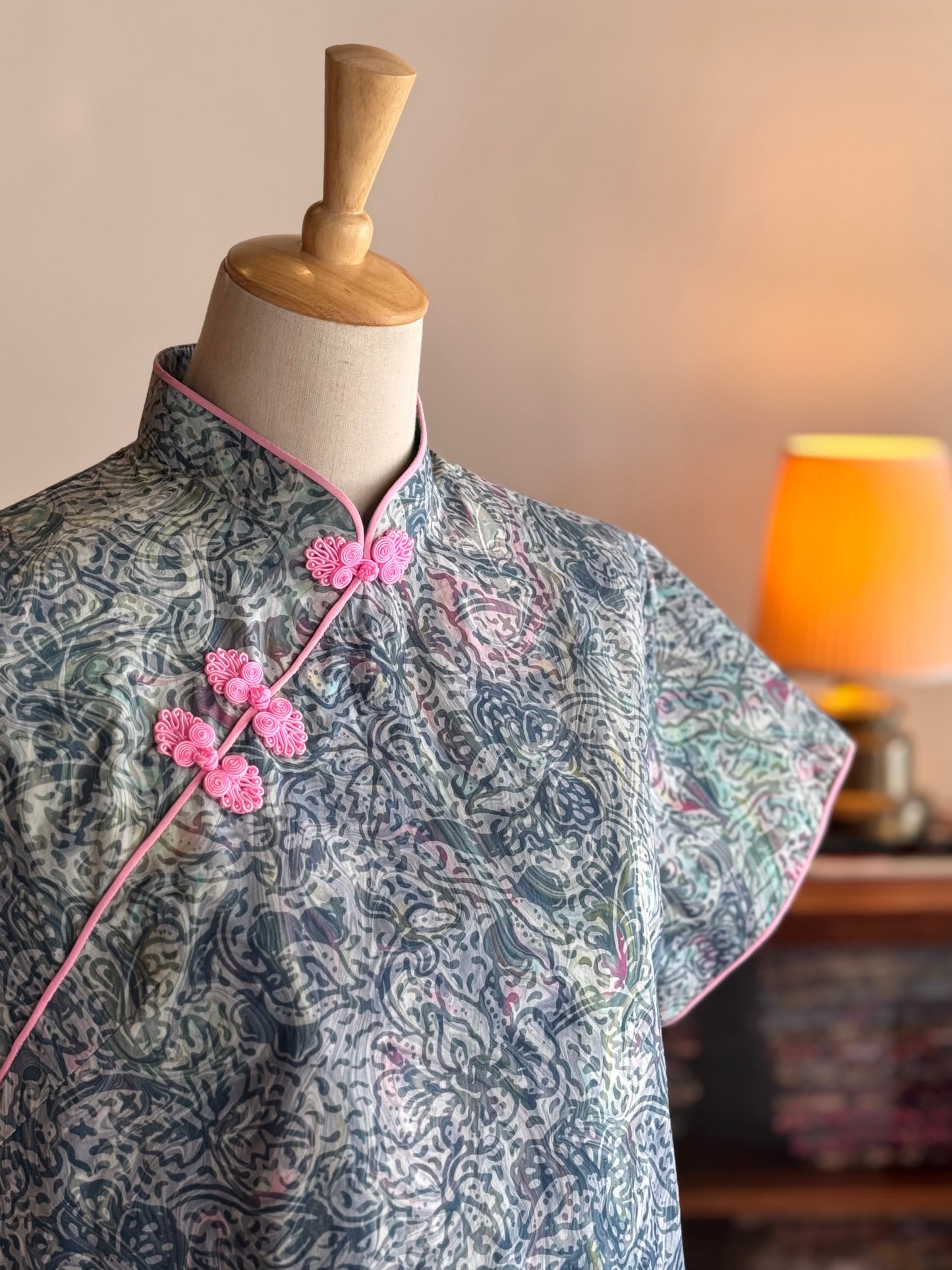 Pastel Qipao Top (Ombak Ganu) 21