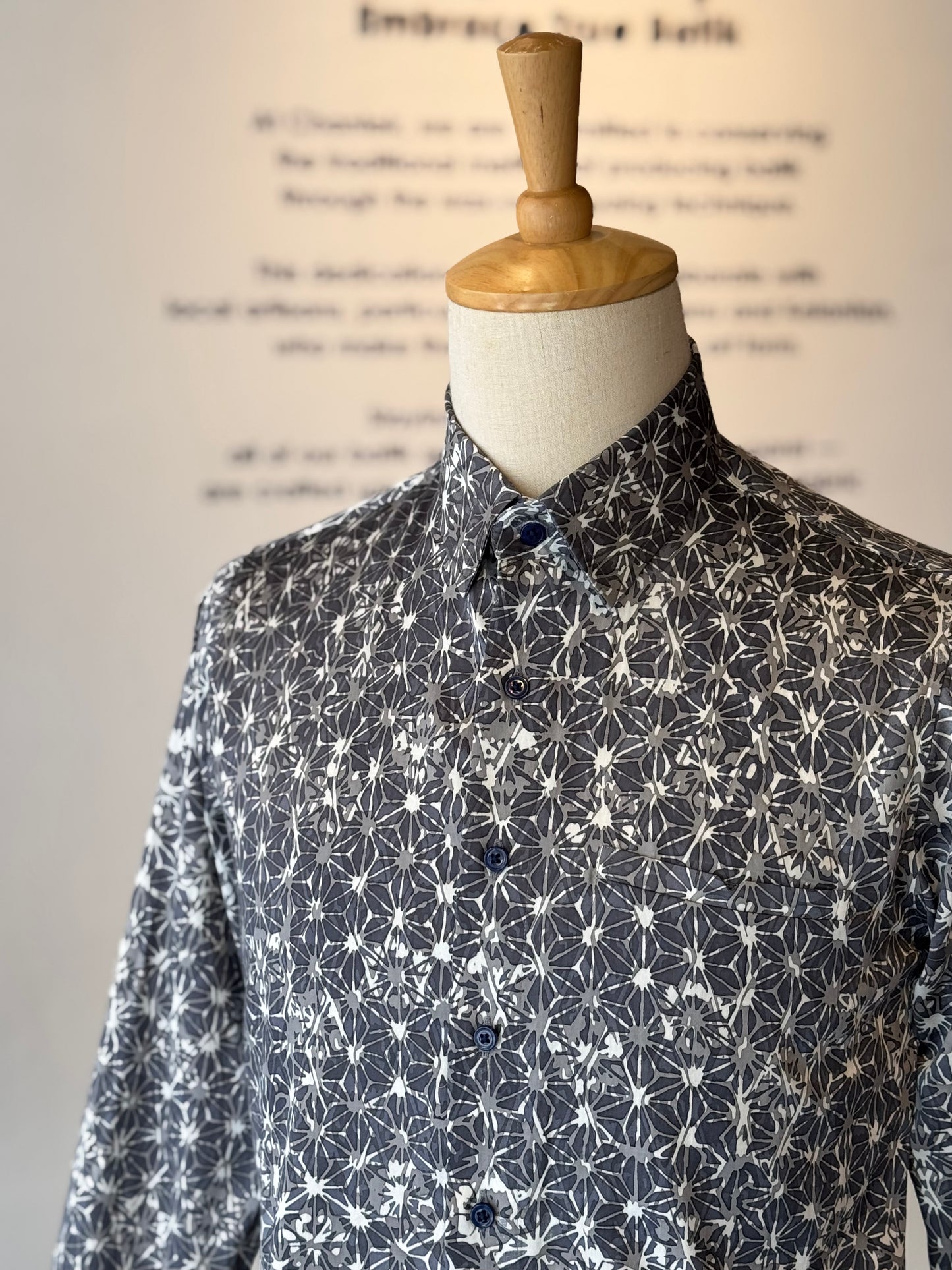 Men's Shirt Long Sleeve - Exclusive Satin 01