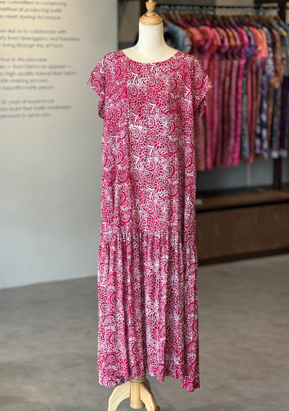 Lyna Maxi Dress (Cap sleeve) - 30