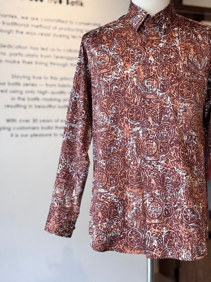 Men's Shirt Long Sleeve Classic Collar - Exclusive Satin 08