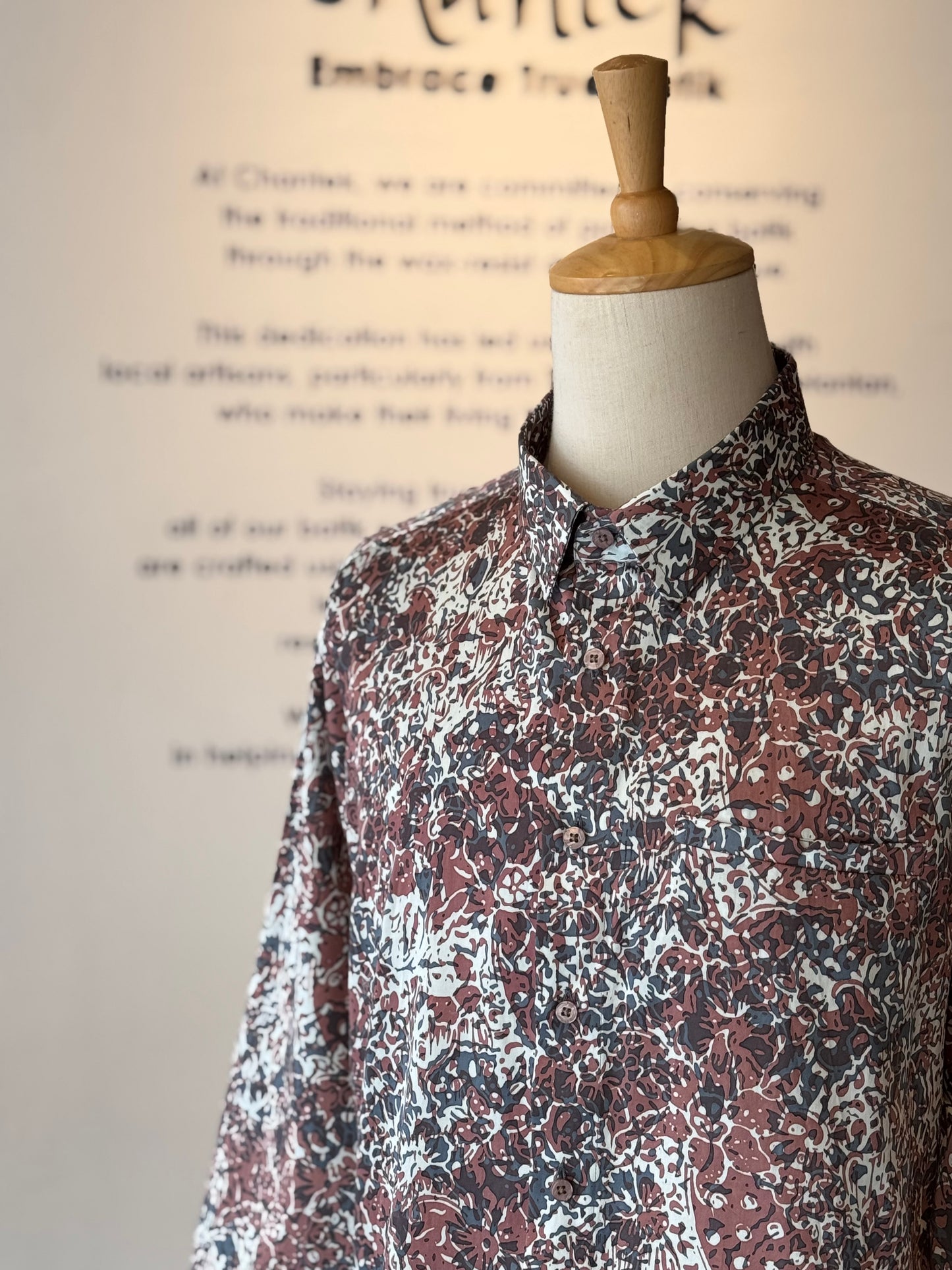 Men's Shirt Long Sleeve Classic Collar - Exclusive Satin 12