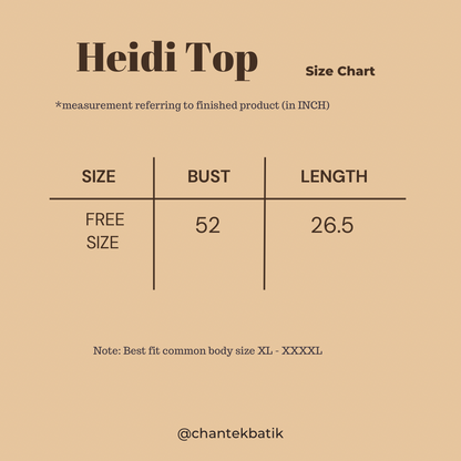Heidi Top 13