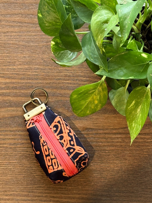 Batik Key-fob Pouch 28