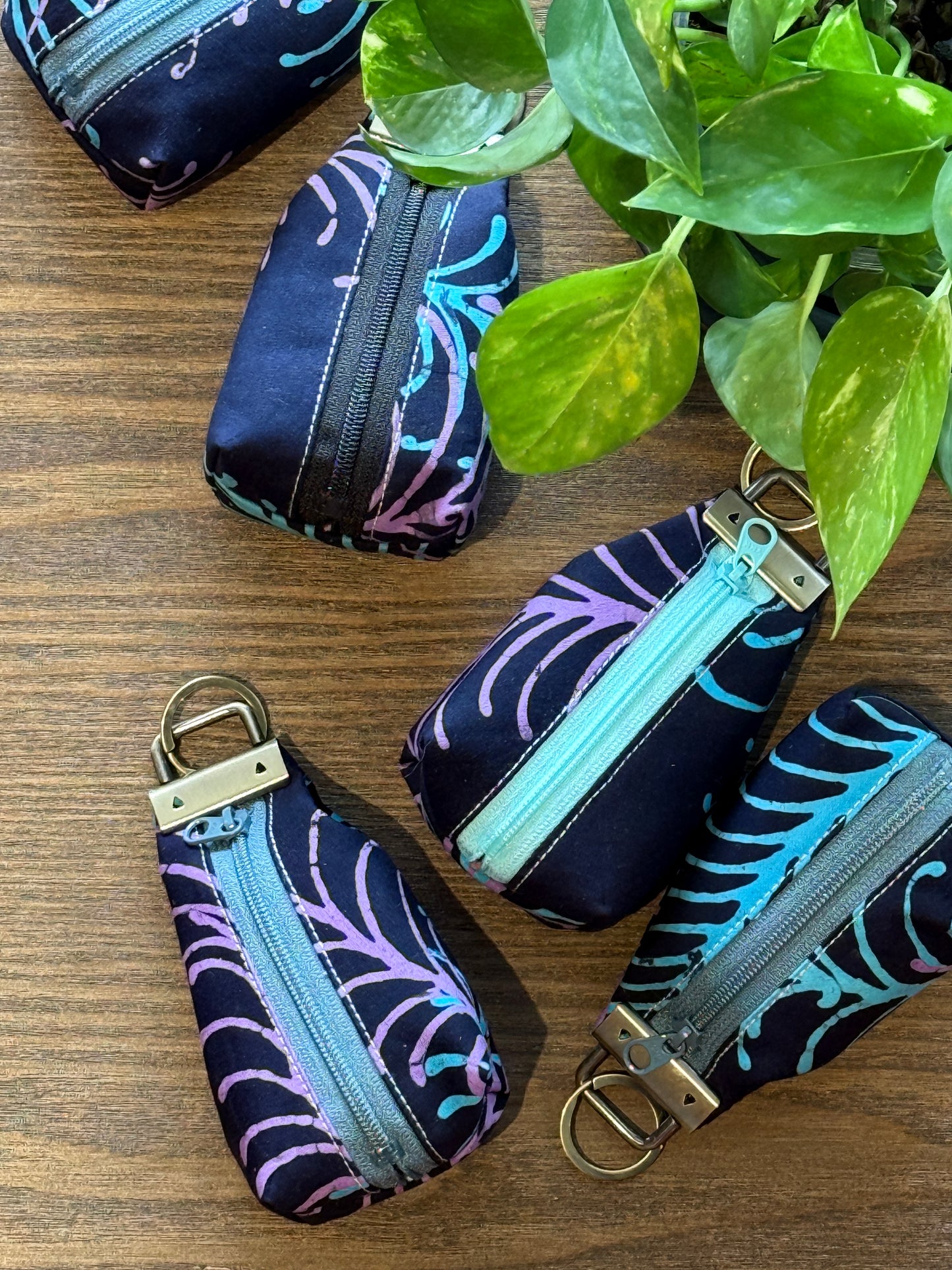 Batik Key-fob Pouch 11