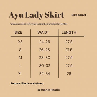 Ayu Lady Midi Wavy Skirt 19