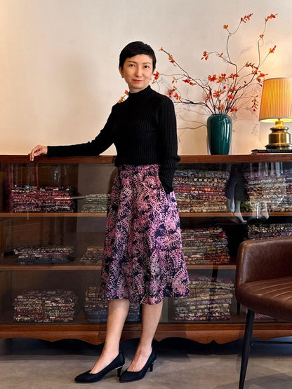 Ayu Lady Midi Wavy Skirt 02