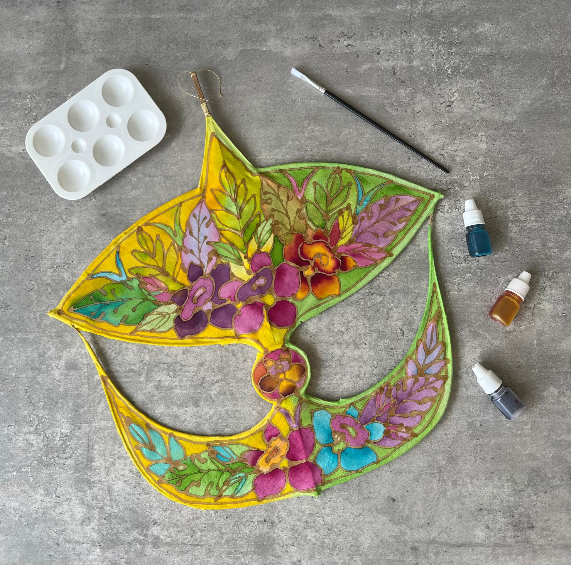 DIY Batik Painting Kit Small Wau 02 - Main Image