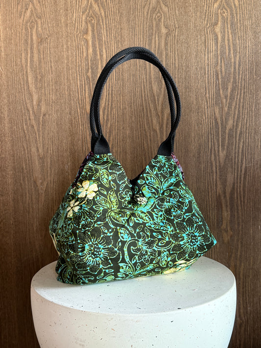 Julia Reversible Batik Handbag - 15