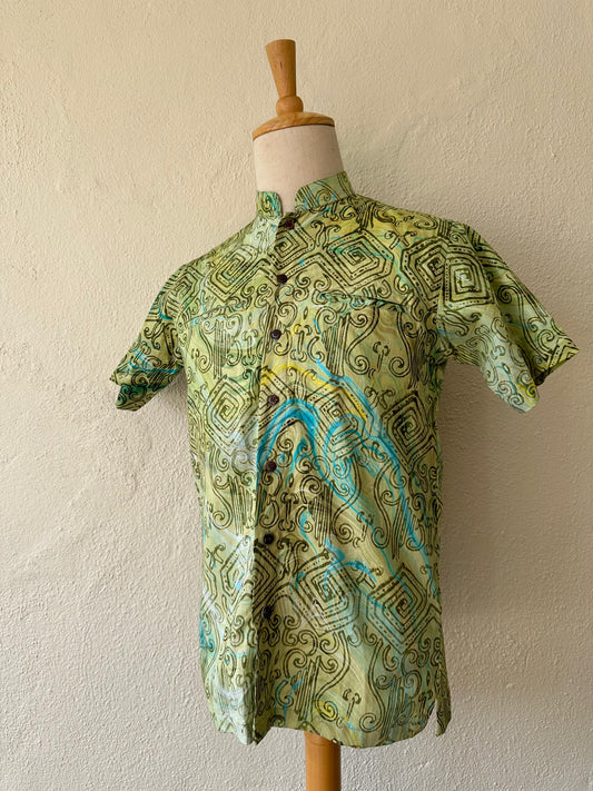 Men's Shirt Short Sleeve Mandarin collar - 03