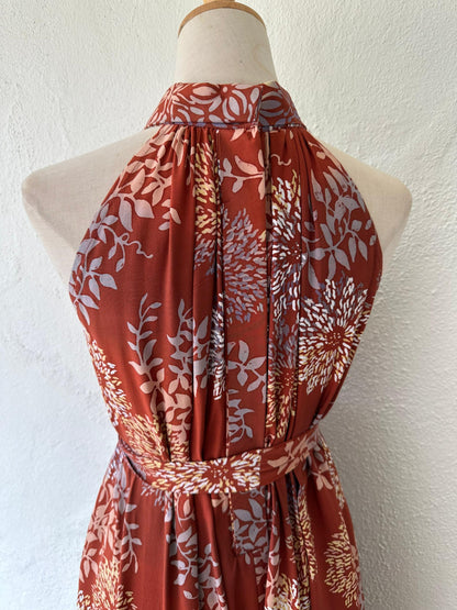 MAYA Halter Neck Maxi Dress (Exclusive) - 11