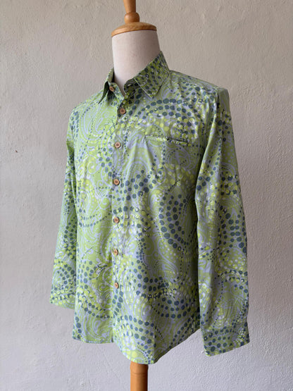 Men's Batik Shirt Long Sleeve Exclusive - 13