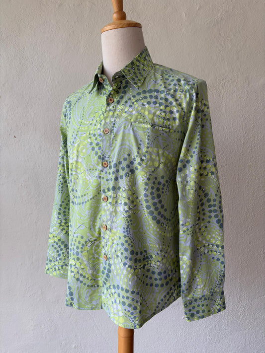 Men's Batik Shirt Long Sleeve Exclusive - 13