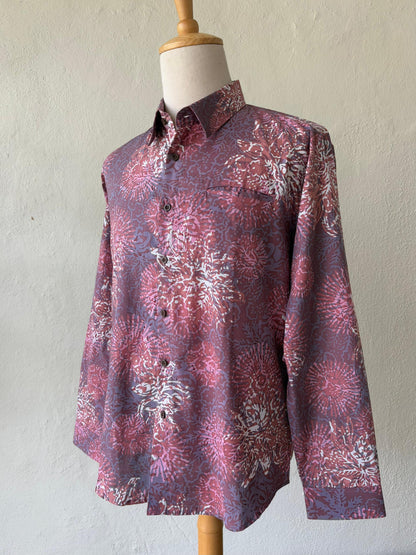 Men's Batik Shirt Long Sleeve Exclusive - 16