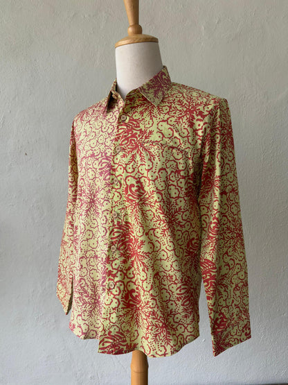 Men's Batik Shirt Long Sleeve Exclusive - 21