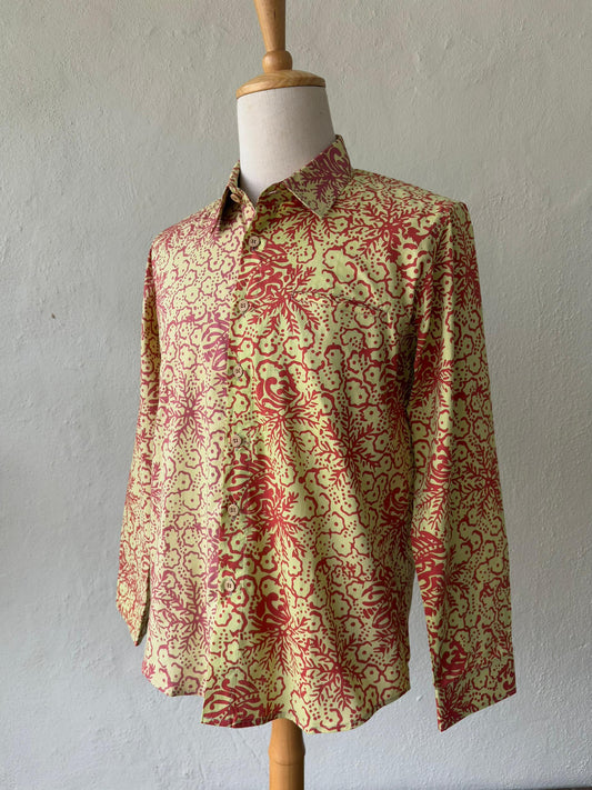 Men's Batik Shirt Long Sleeve Exclusive - 21