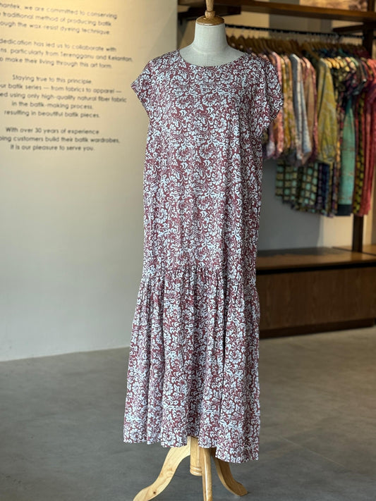 Lyna Maxi Dress (Cap sleeve) - 14