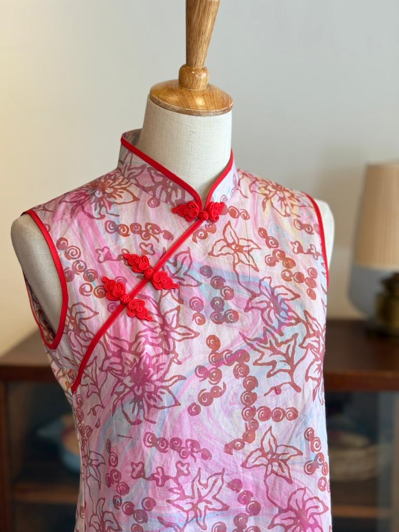 Sleeveless Qipao Top 07